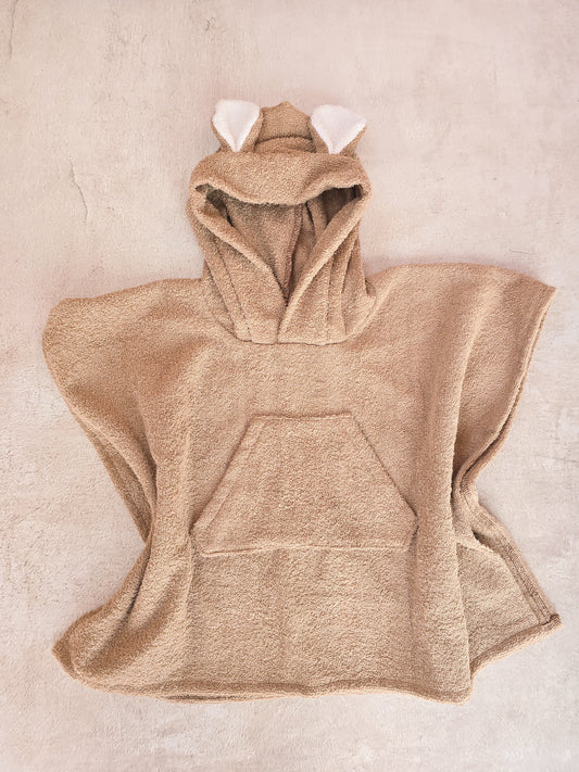 Bear Hooded Bath Towel( Poncho)