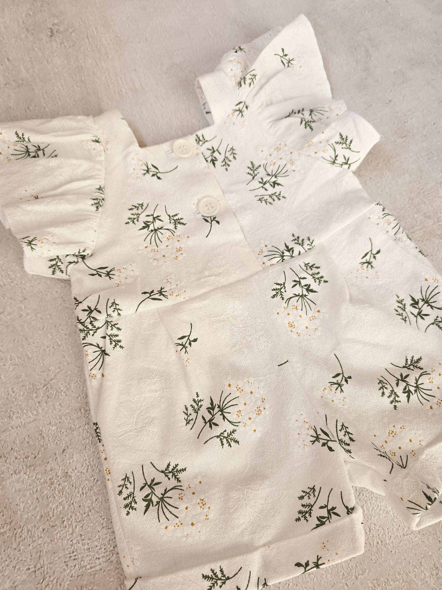 Kayla Romper- Meadow Spring