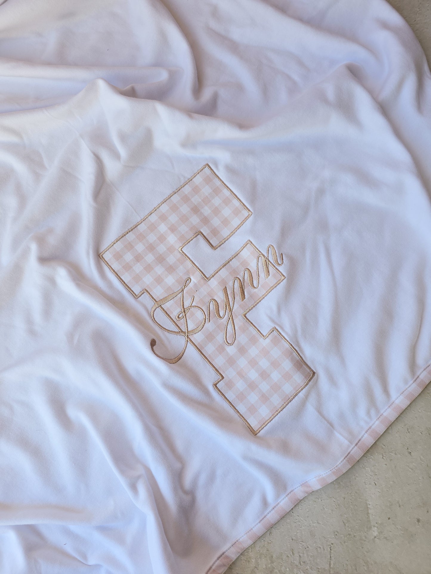 The Signature Initial Blanket - Personalised