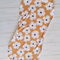 Burp Cloths- Retro Daisies (with absorbent toweling)