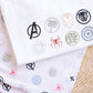 Matching PJ Set- Hero Badges (Dad)