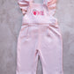 Billie Romper with 1st strawberry themed Embroidery