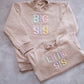 Big Sis Puff embroidered sweater