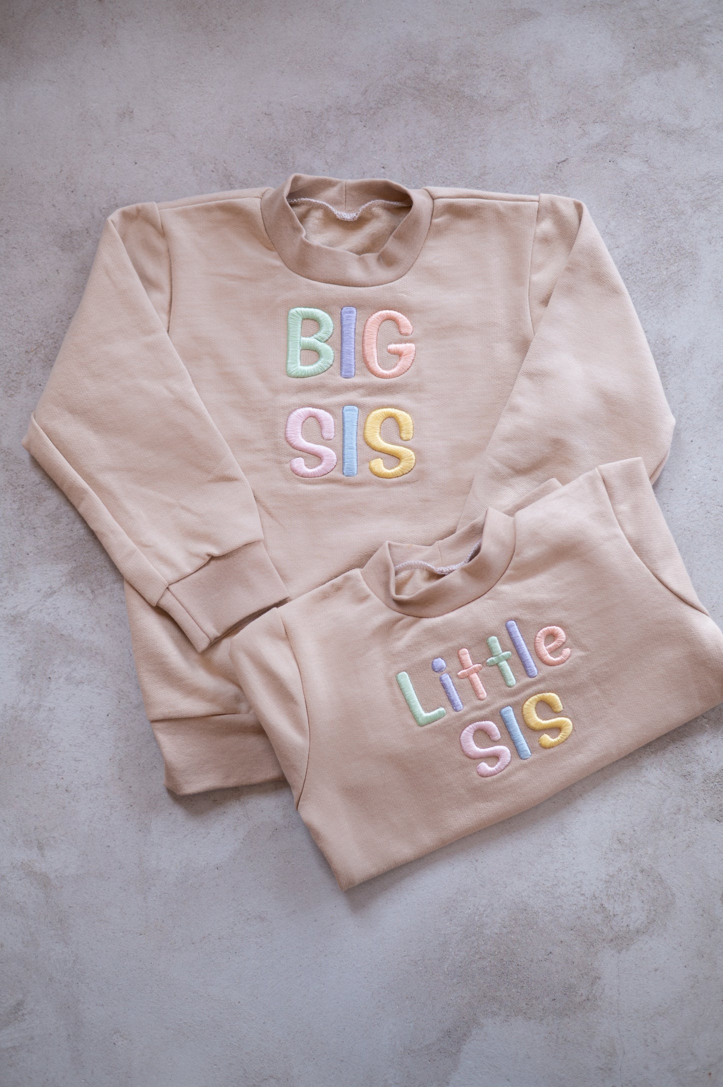 Big Sis Puff embroidered sweater