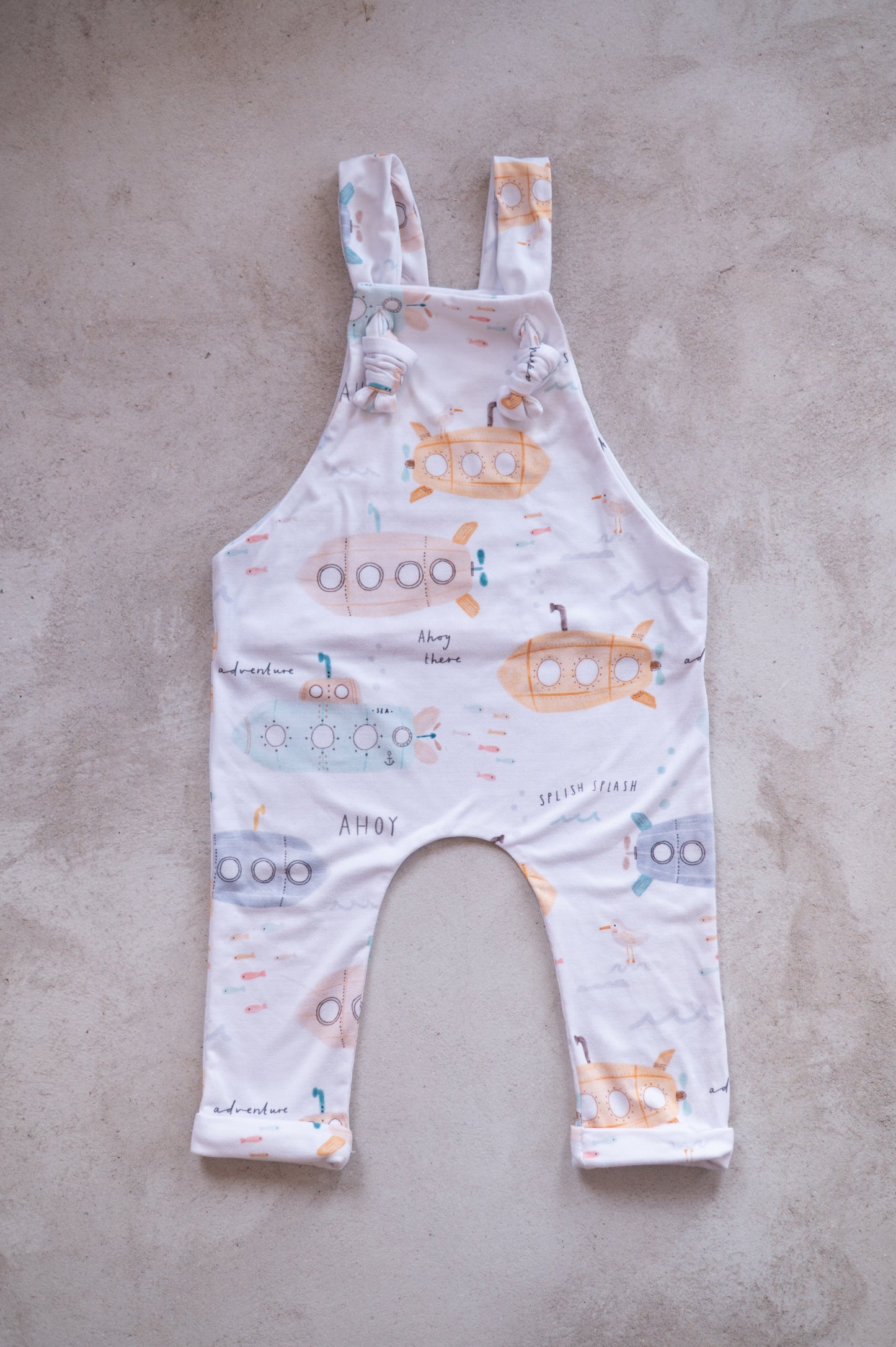 Overall romper(only)- Submarines