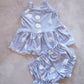 Cami 2 piece set- Scandi Birds
