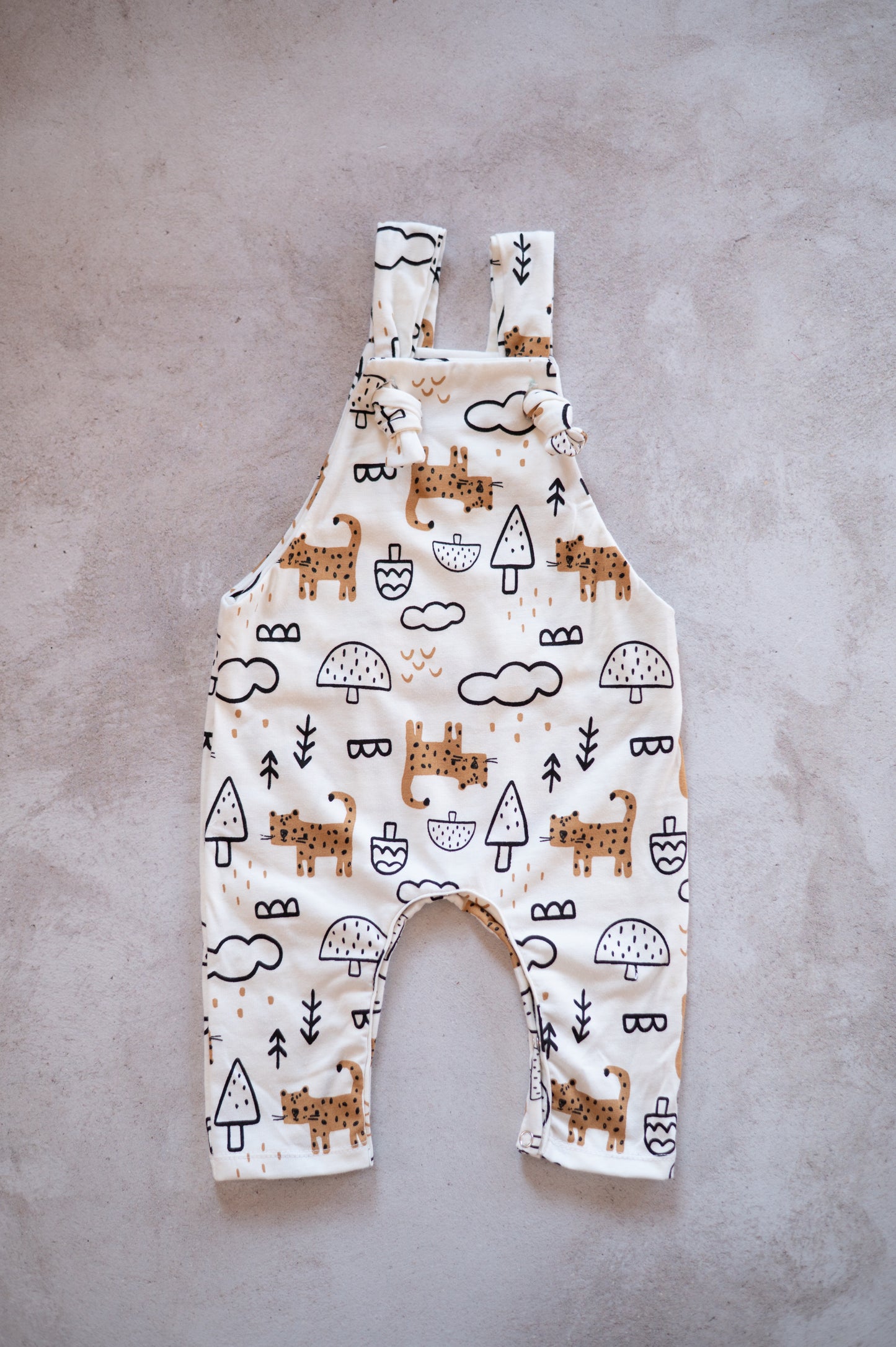 Leopard buddies Overall romp