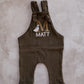Little Goose Overall romper (Personalised)