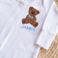 Personalised Teddy Zippy