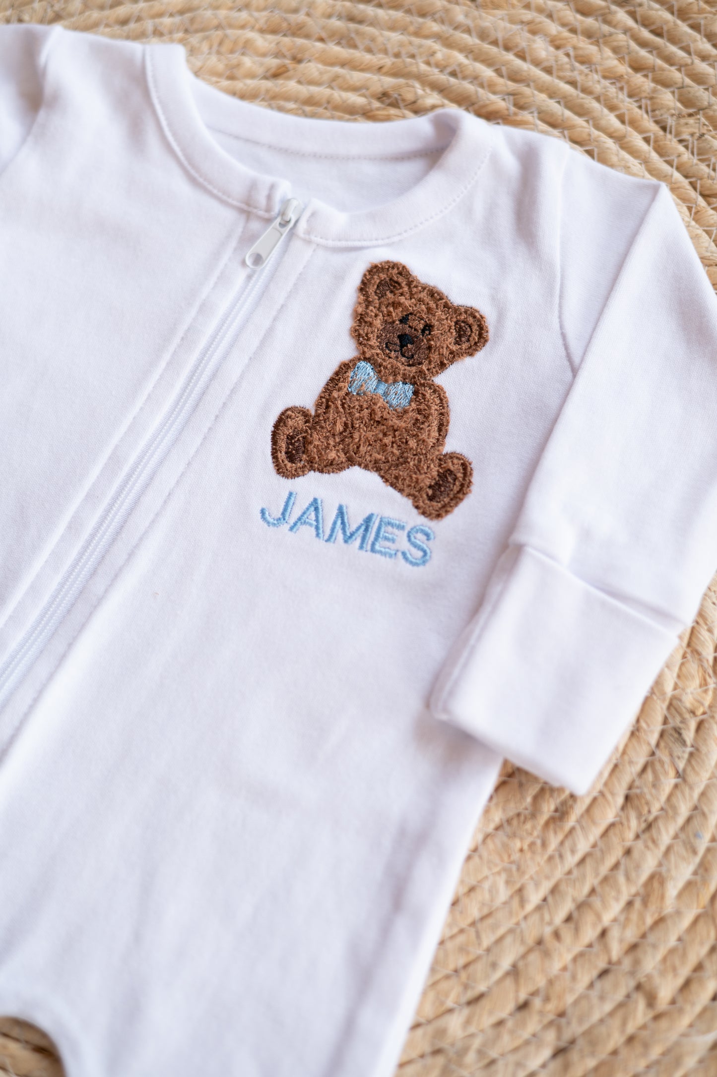 Personalised Teddy Zippy