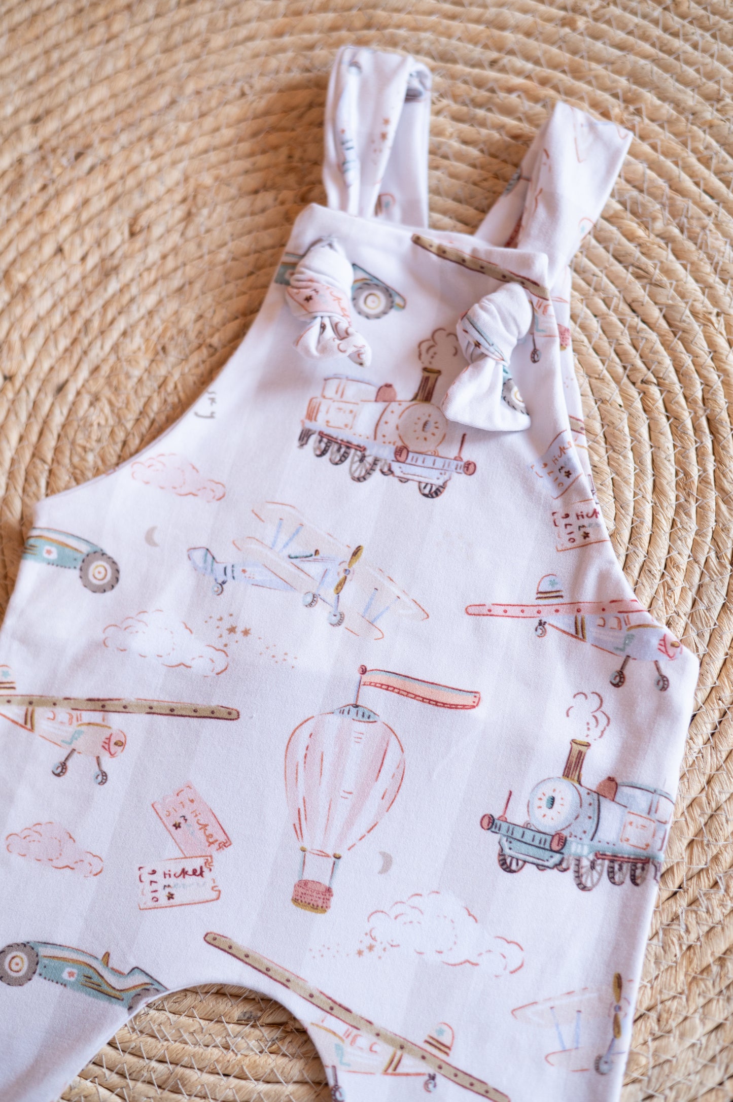 Overall romper(only)- Dreamy Travels