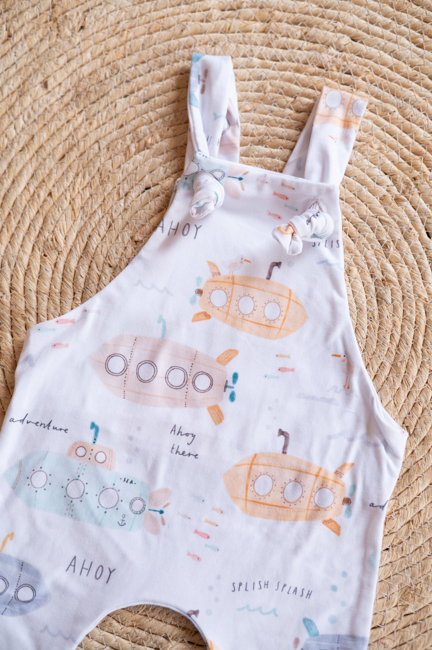 Overall romper(only)- Submarines