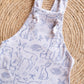 Overall romper w Navy Bodysuit/Shirt- Toille Woodlands (2pc)