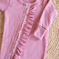 Frilly Zippy Grow- Dusty Pink