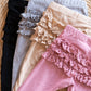 Frilly bum Leggings- Dusty Pink