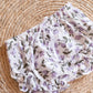 Tie knot summer set- Purple Ditsy