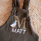 Little Goose Overall romper (Personalised)