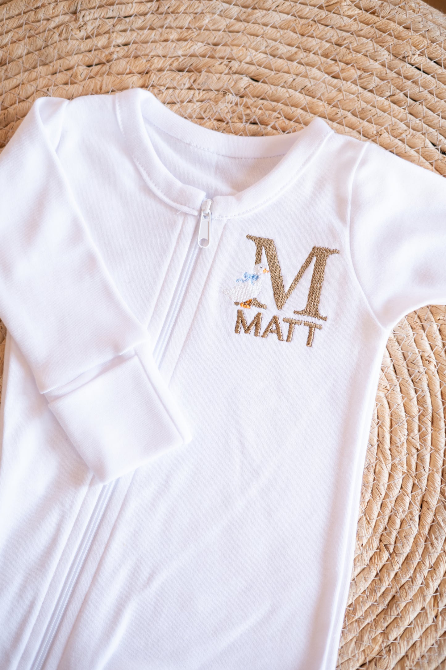 Personalised Goose Monogram zippy (only)