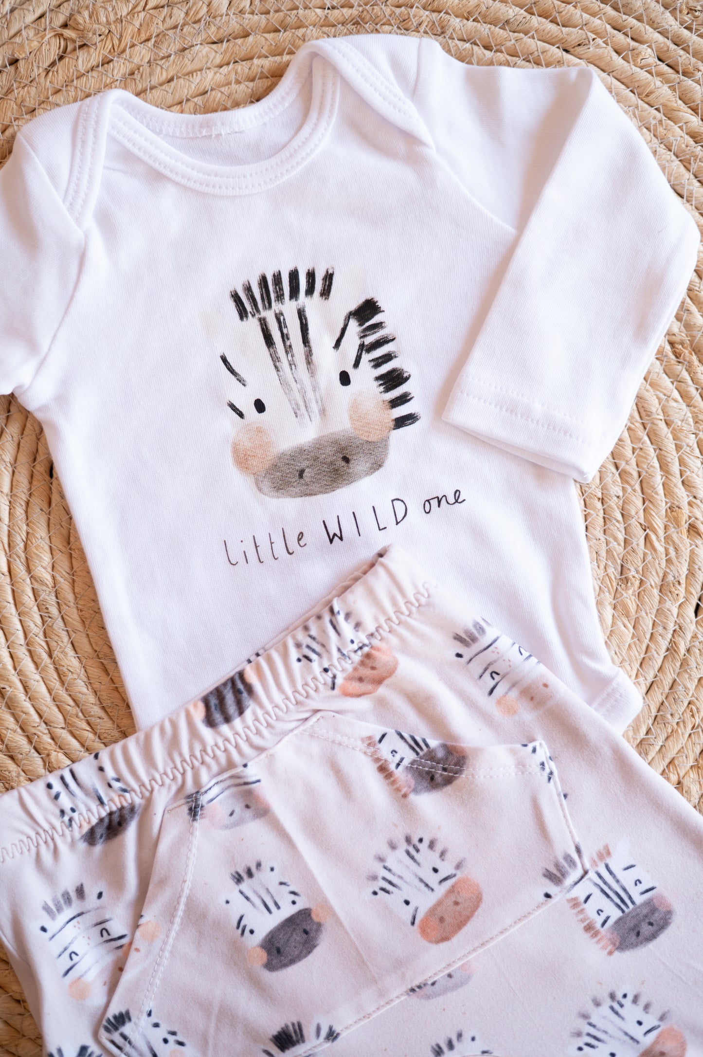 Zebra buddies Matching set