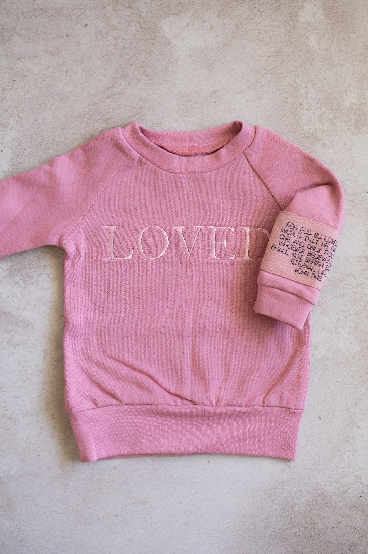 Affirmation Sweater- Loved