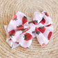 Big Bow headband- Strawberries