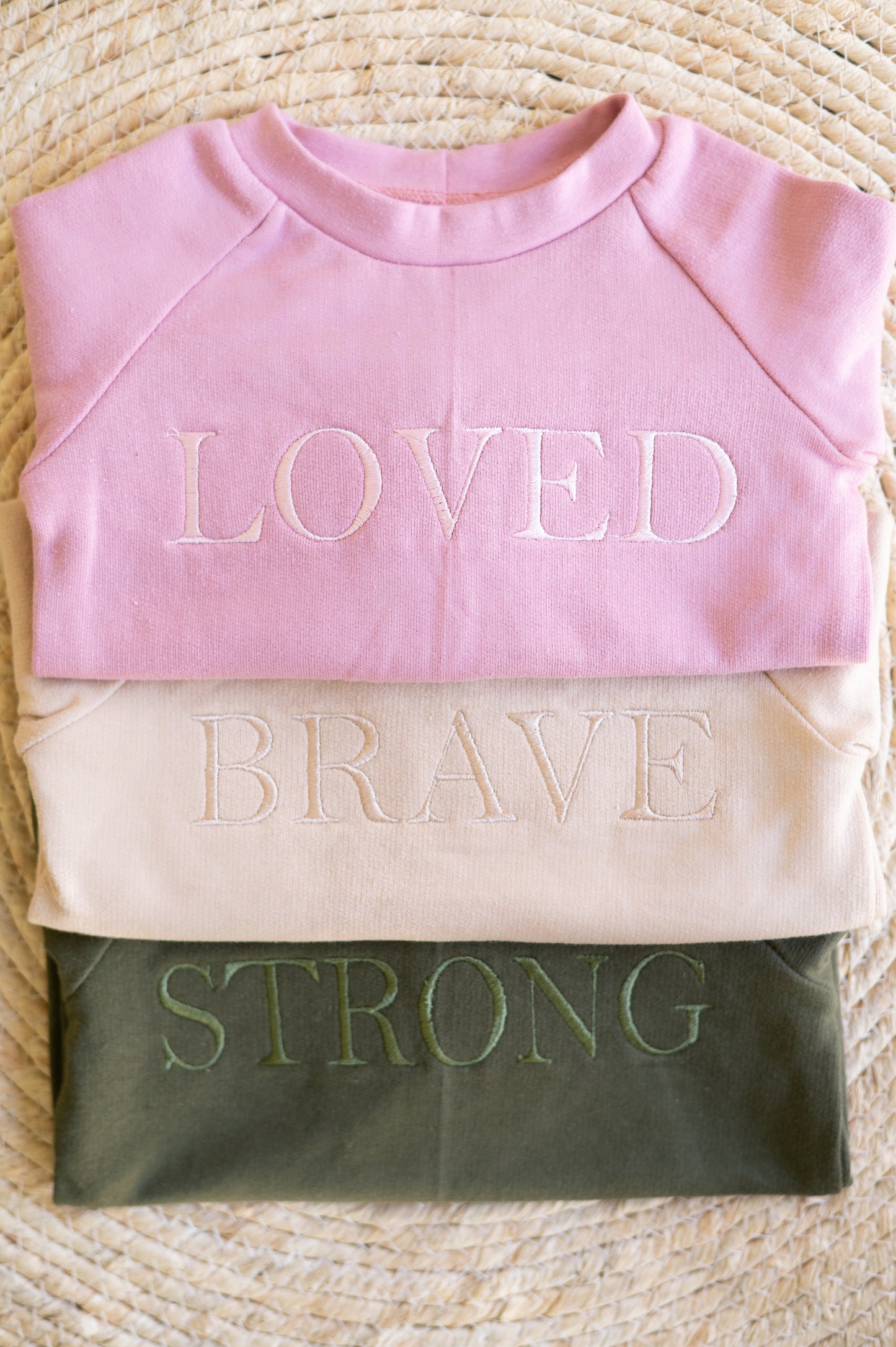 Affirmation Sweater- Loved