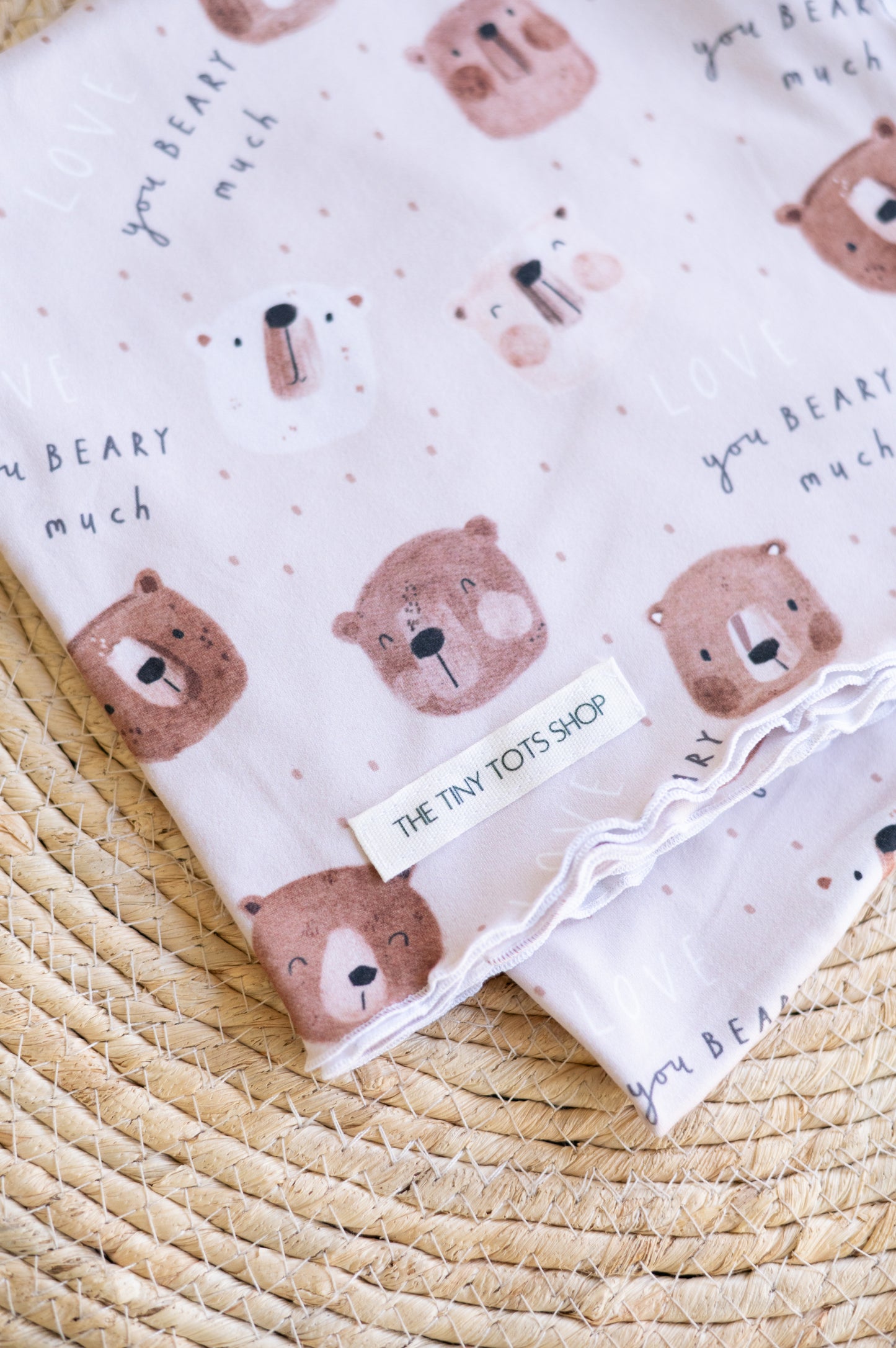 Swaddle Set- Love you Beary much