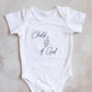 Child of God Embroider Bodysuit