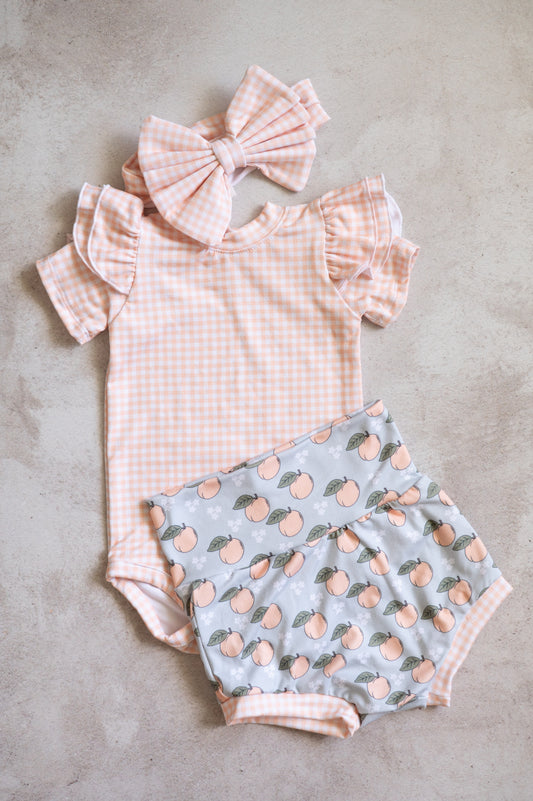 Peaches 3 piece set