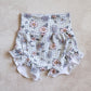 Ruffle Bloomers- Checkered Daisies