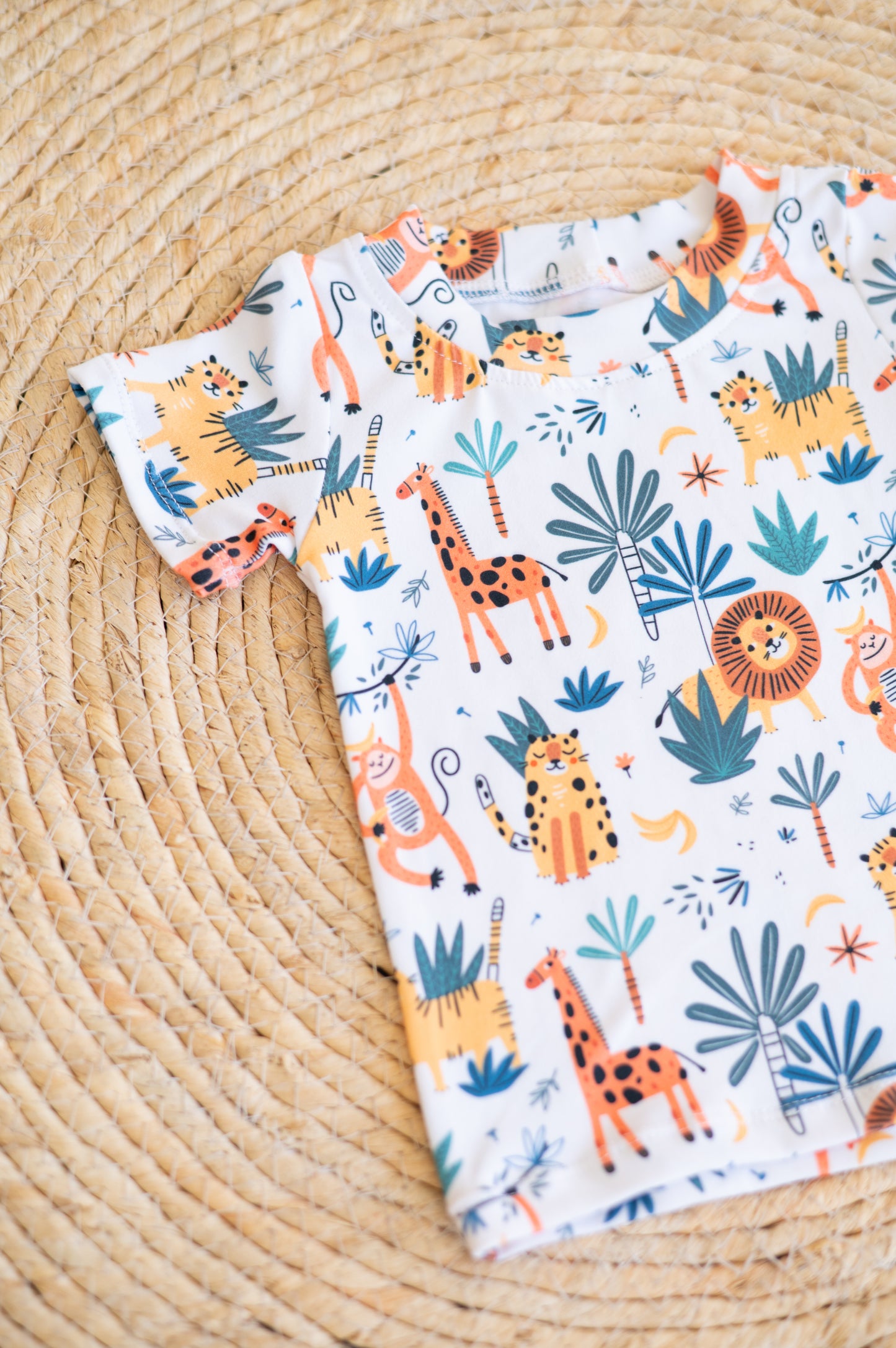 T-Shirt/Bodysuit - Safari Animals