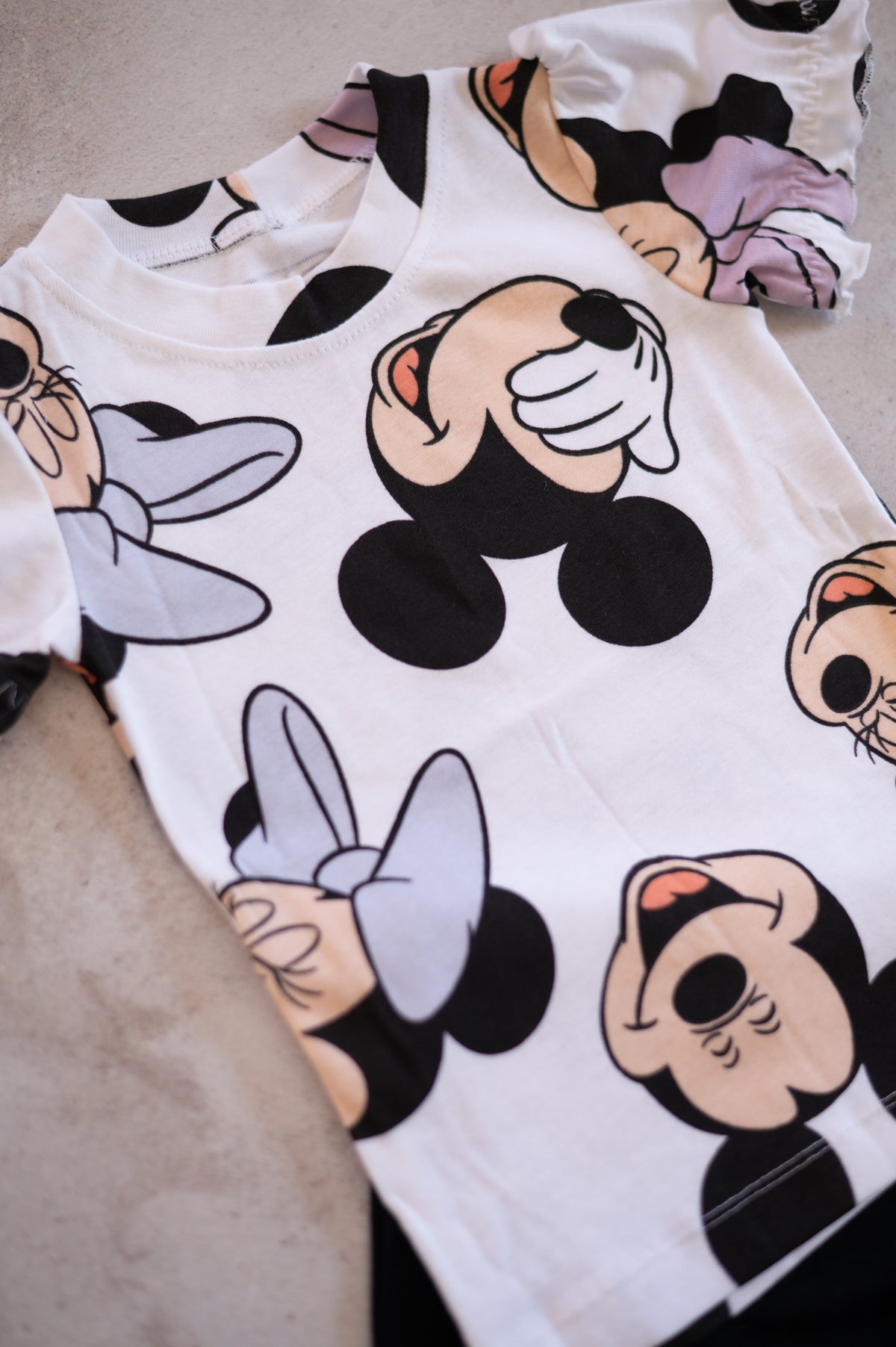 Minnie Bow Shorts Set