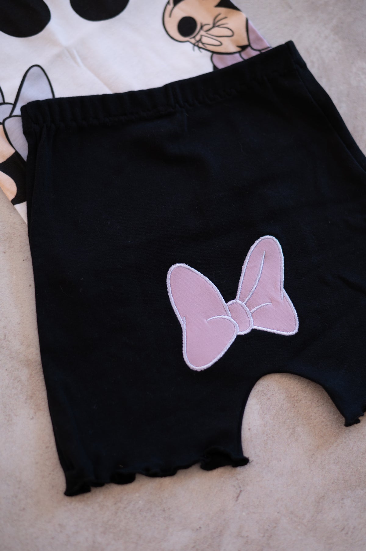 Minnie Bow Shorts Set