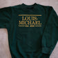 Green & Gold Personalised sweater/ Shirt