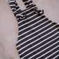 Little Striped Dungaree Set