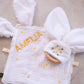 Personalised Daisy Embroidered Lovey (only)