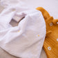 Bandana Bib- Embroidered Daisies