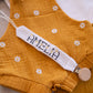 Personalised Daisy Embroidered Dummy Clip