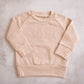 MINI Embroidery sweater (Stone/Ivy)