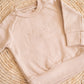MINI Embroidery sweater (Stone/Ivy)