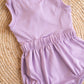 Abigail Romper- Lavender