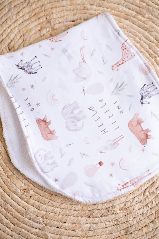 Burp Cloth- Hello Little One