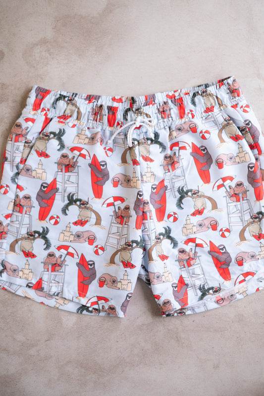Adult Swim Boardies- Summer Sloth