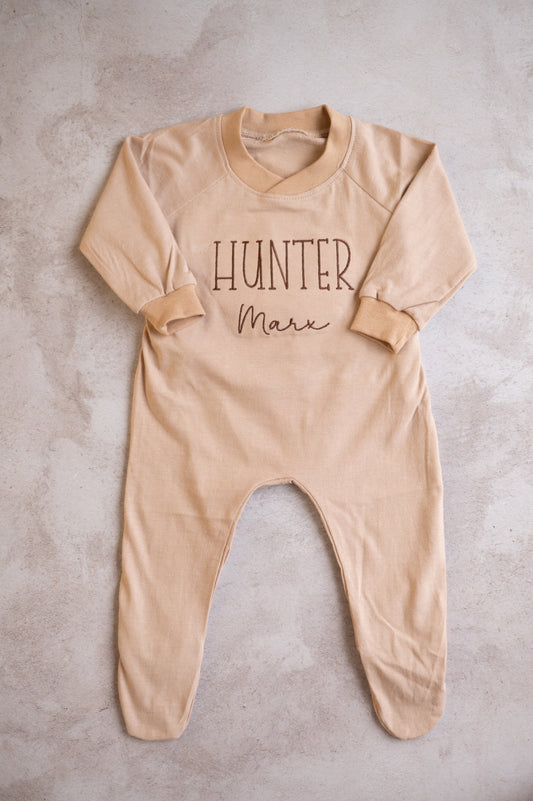 Personalised Sleeve romper