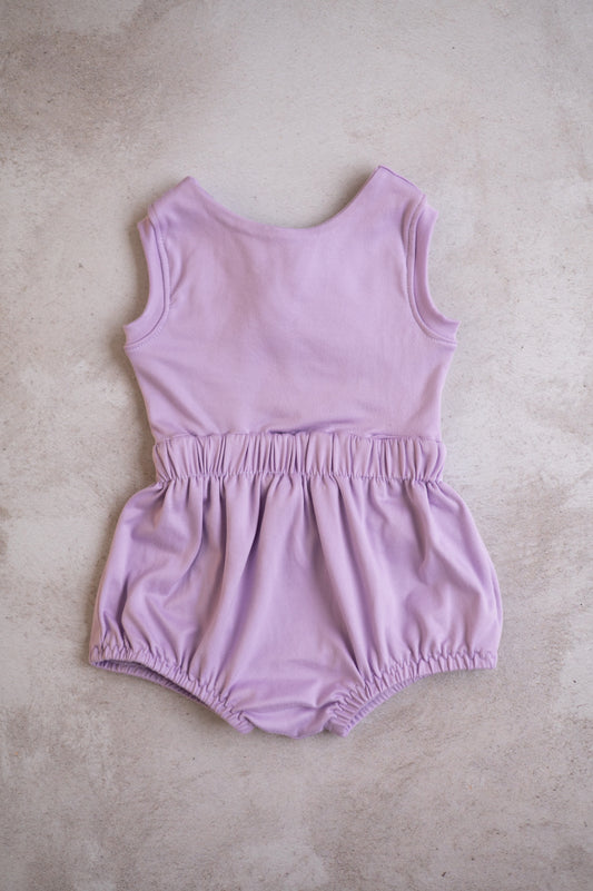 Abigail Romper- Lavender