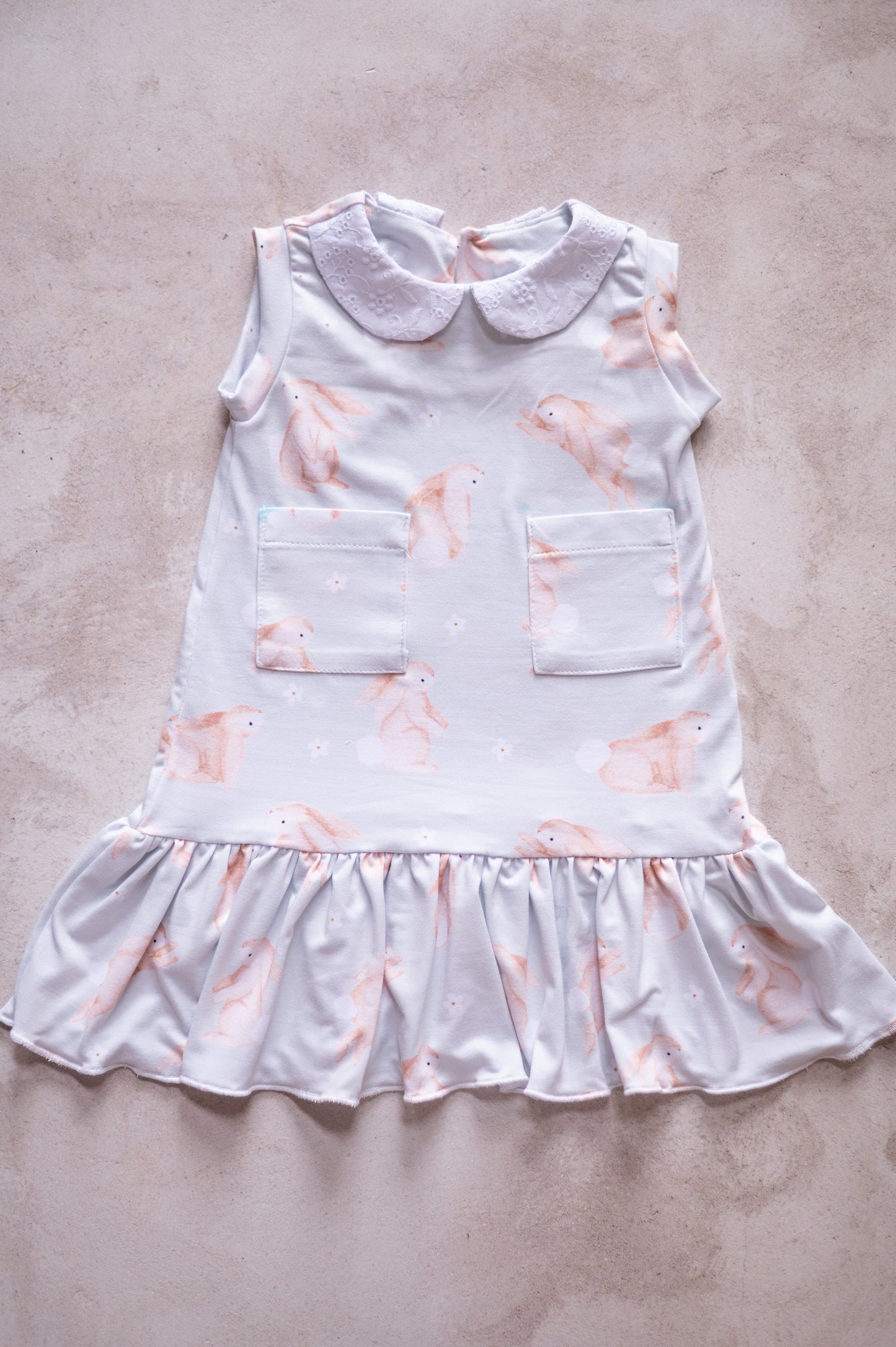Peter Pan dress- Darling Bunnies
