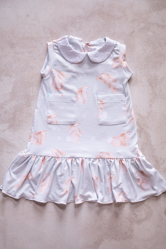 Peter Pan dress- Darling Bunnies