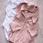 Muslin Bunny Romper- White