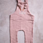 Personalised muslin Romper with embroidered detail