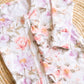 Frilly Zip suit- Plush Petals